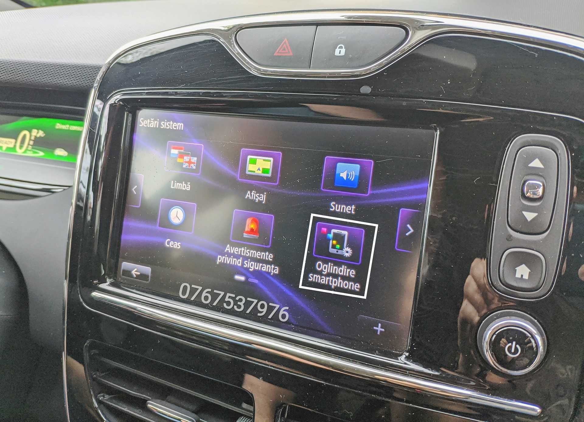 Renault Waze-Google Maps Android Auto Megane 3,Laguna,Clio,Zoe R-Link