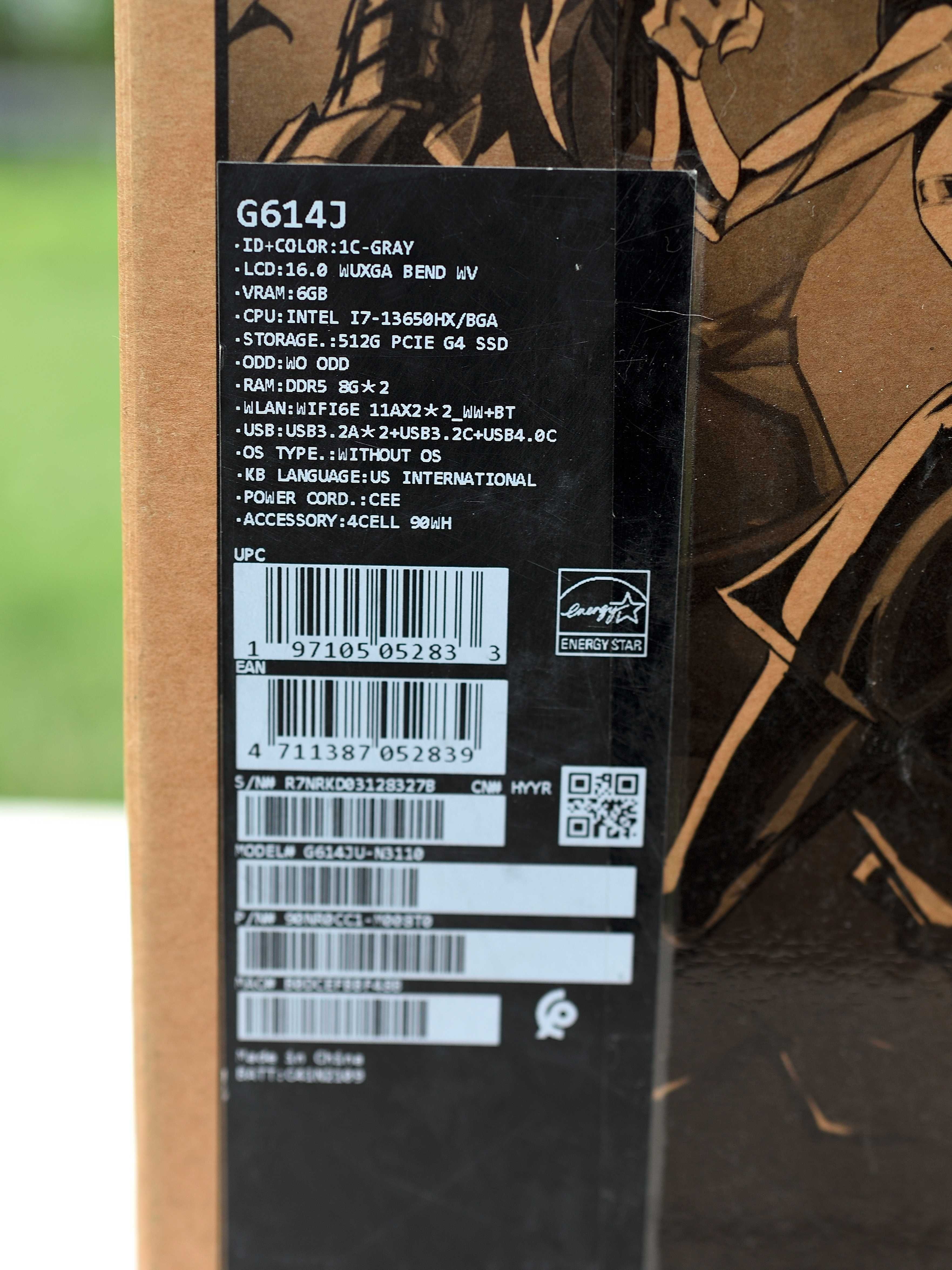 Asus rog G16 ,i7 13650HX în garantie
