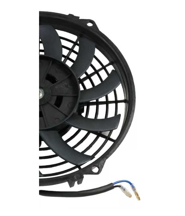 Универсален електрически вентилатор за радиатор (23 см), 12V, 80W