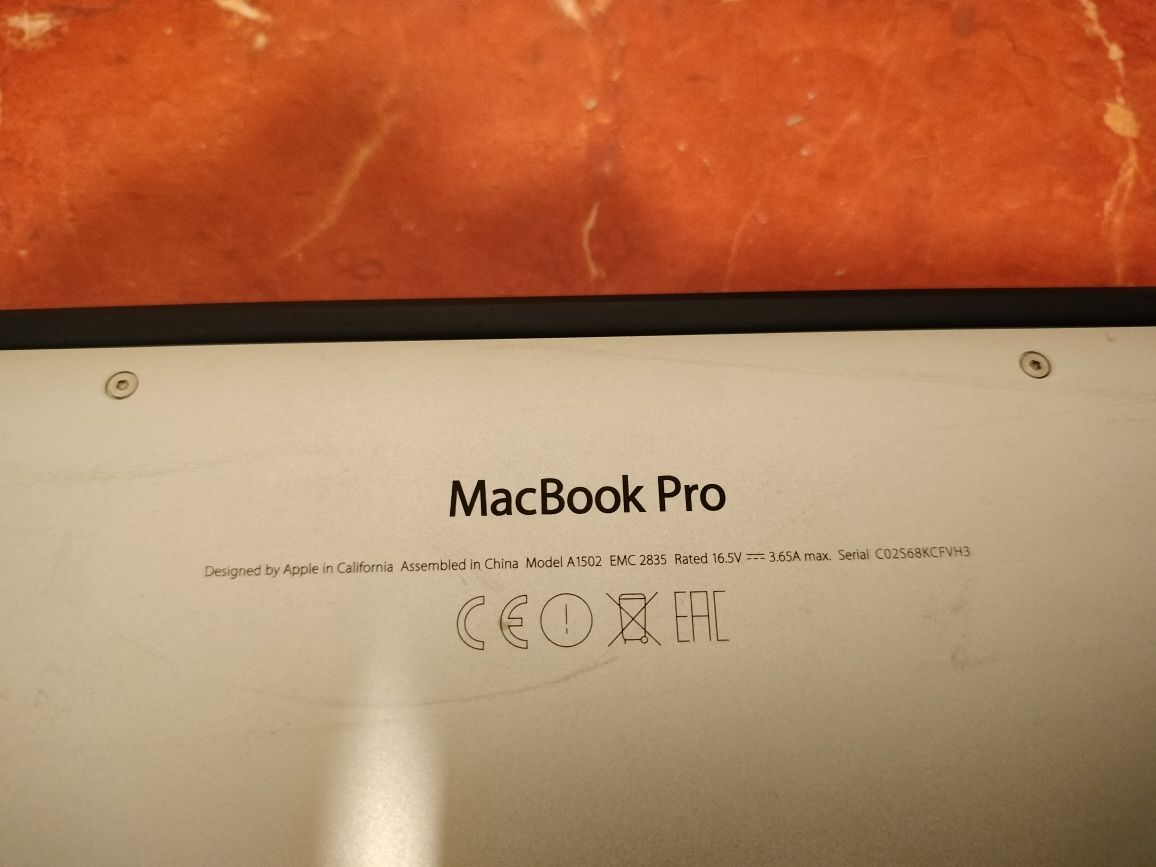 Laptop Apple Macbook Pro 2015