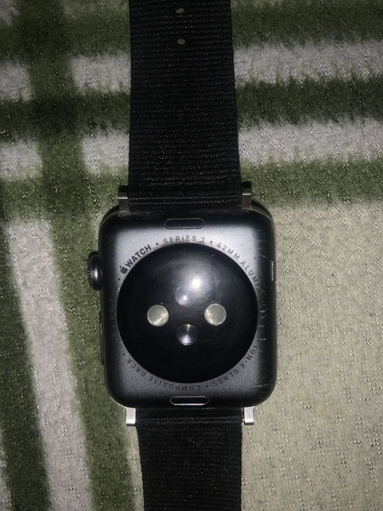 Ceas smartwatch Seria Apple 3, GPS, 8 GB, 42 mm, N plus cablu