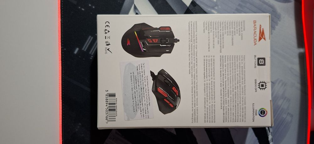 Vand mouse gaming sigilat