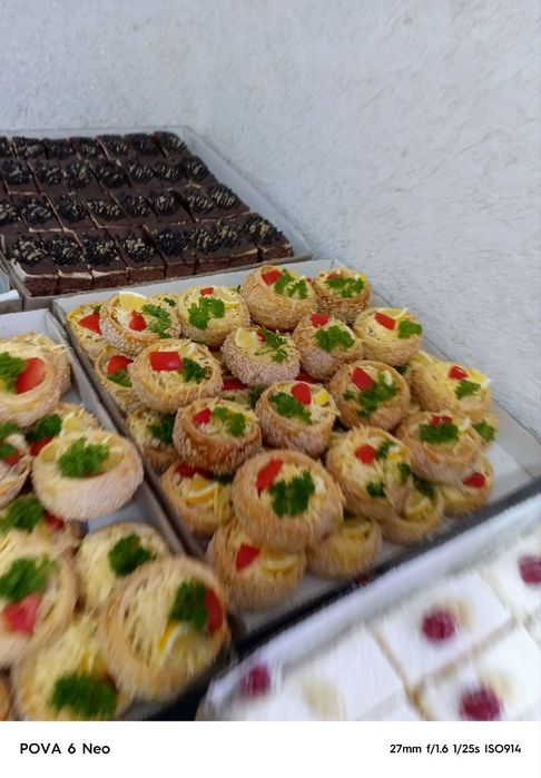 Xar xil turdagi pishiriqlar