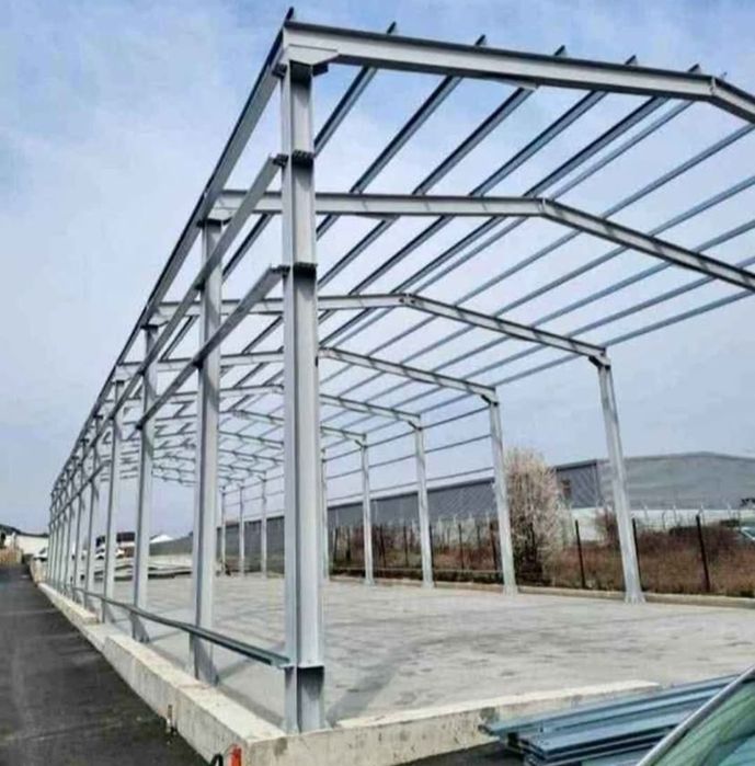 Vând structura metalică 10x30x4  din profil ipe 180 lucram fără avans