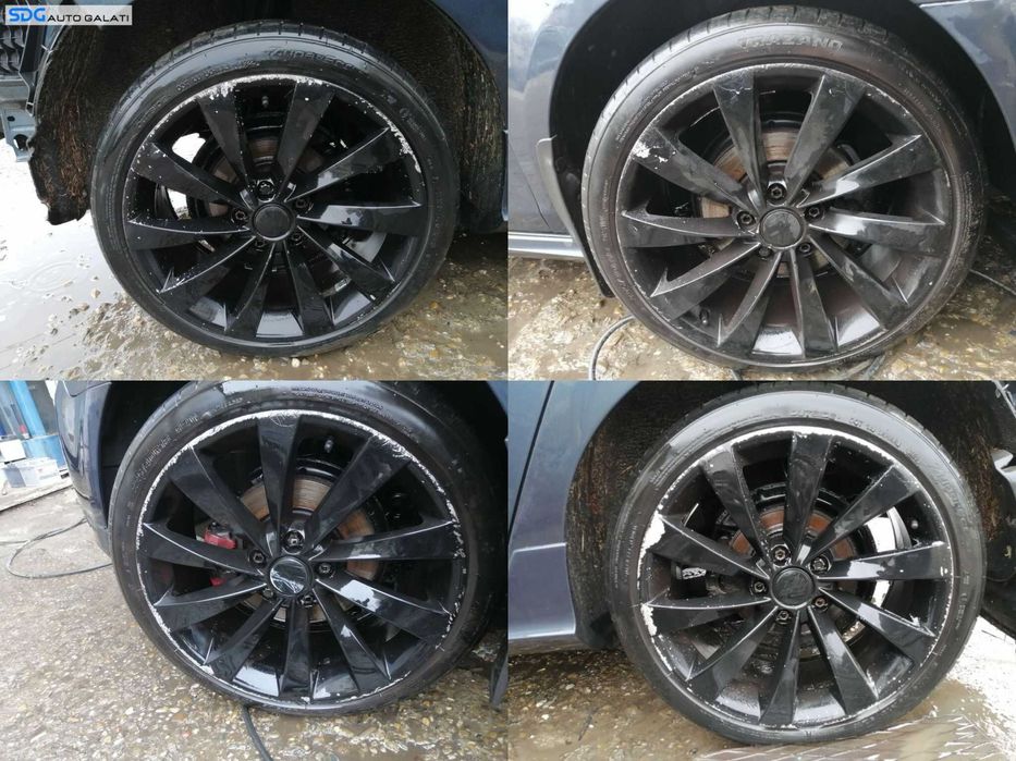 Set 4 Jante Roti Aliaj INTERLAGOS 255 40 18 R18 5x112 Skoda Superb 1 2002 - 2008 Cod 3C8601025D