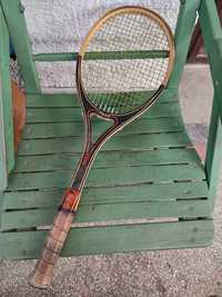 Head Vilas,Made in U.S.A-Racheta tenis lemn
