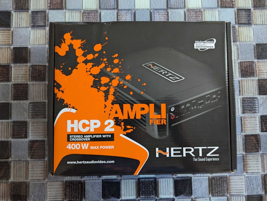 Бас каса + усилвател Hertz