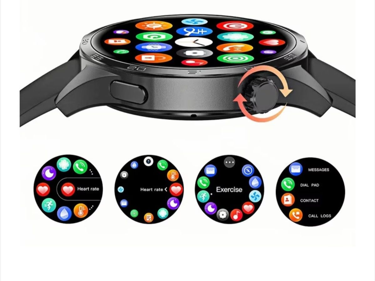 Watch 5 Pro — Смарт часовник с 1.53″ HD дисплей и NFC 2025
