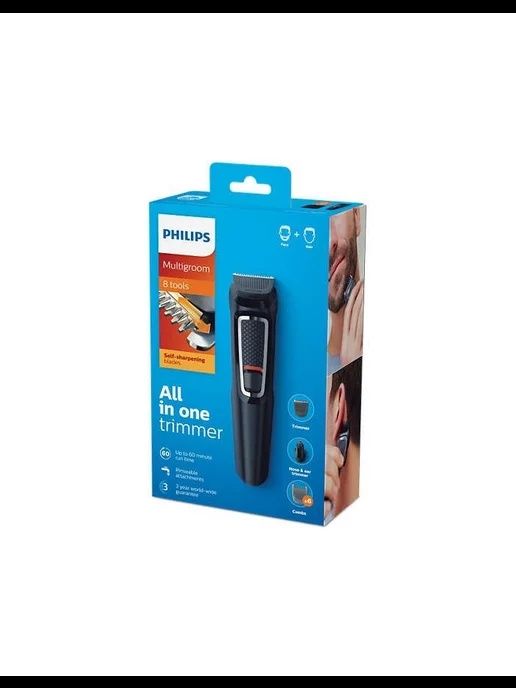 Philips MG3710/15 Multigroom series 3000- универсальный триммер "6 в 1