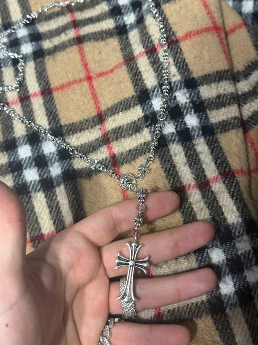 Chrome Hearts Lant Rosary Cross Ajustabil