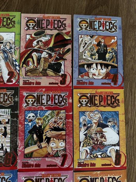 Manga One Piece - primele 4 volume