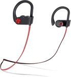 Bluetooth 5.3 слушалки TONEMAC U8, IPX7, 15 часа батерия, червени