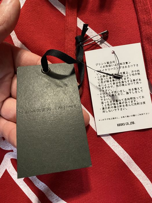 Number (n)ine hoodie