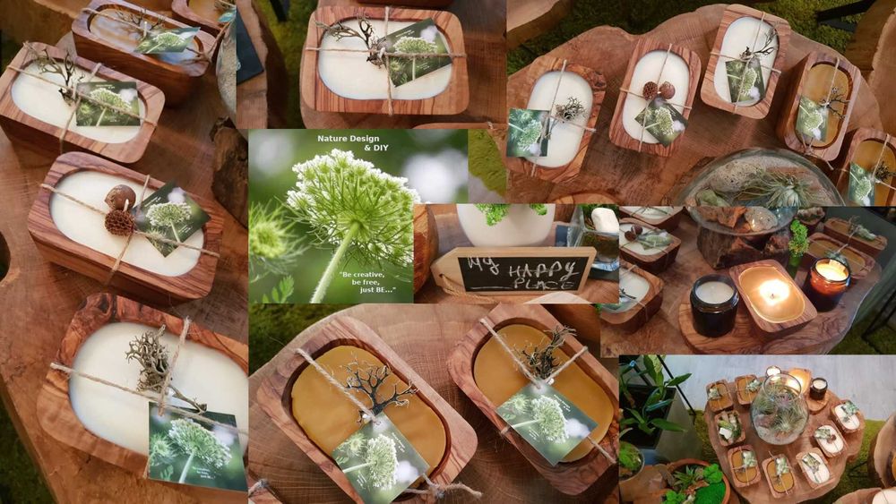 Lumanari naturale (variate modele)