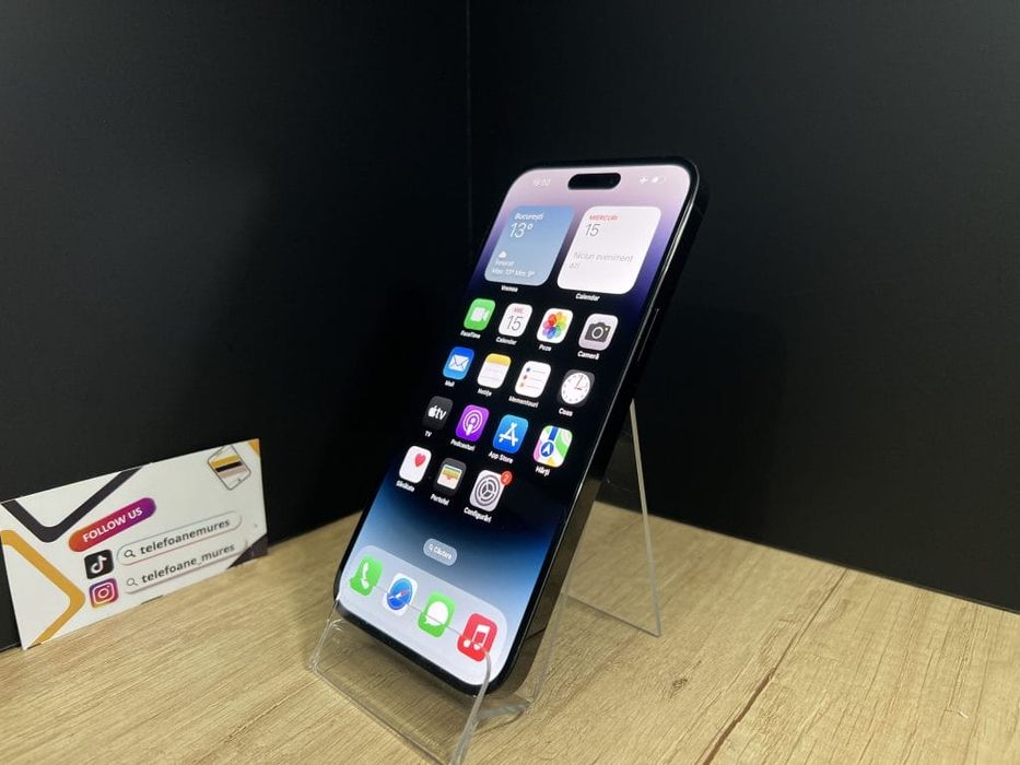iPhone 14 Pro Max 512Gb Space Black Produs Second-Hand Foarte Bun 3 an