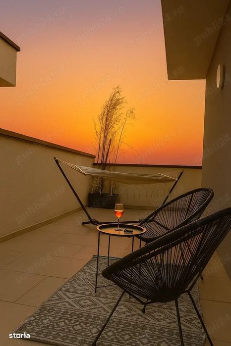 Închiriere apartament 2 camere tip penthouse