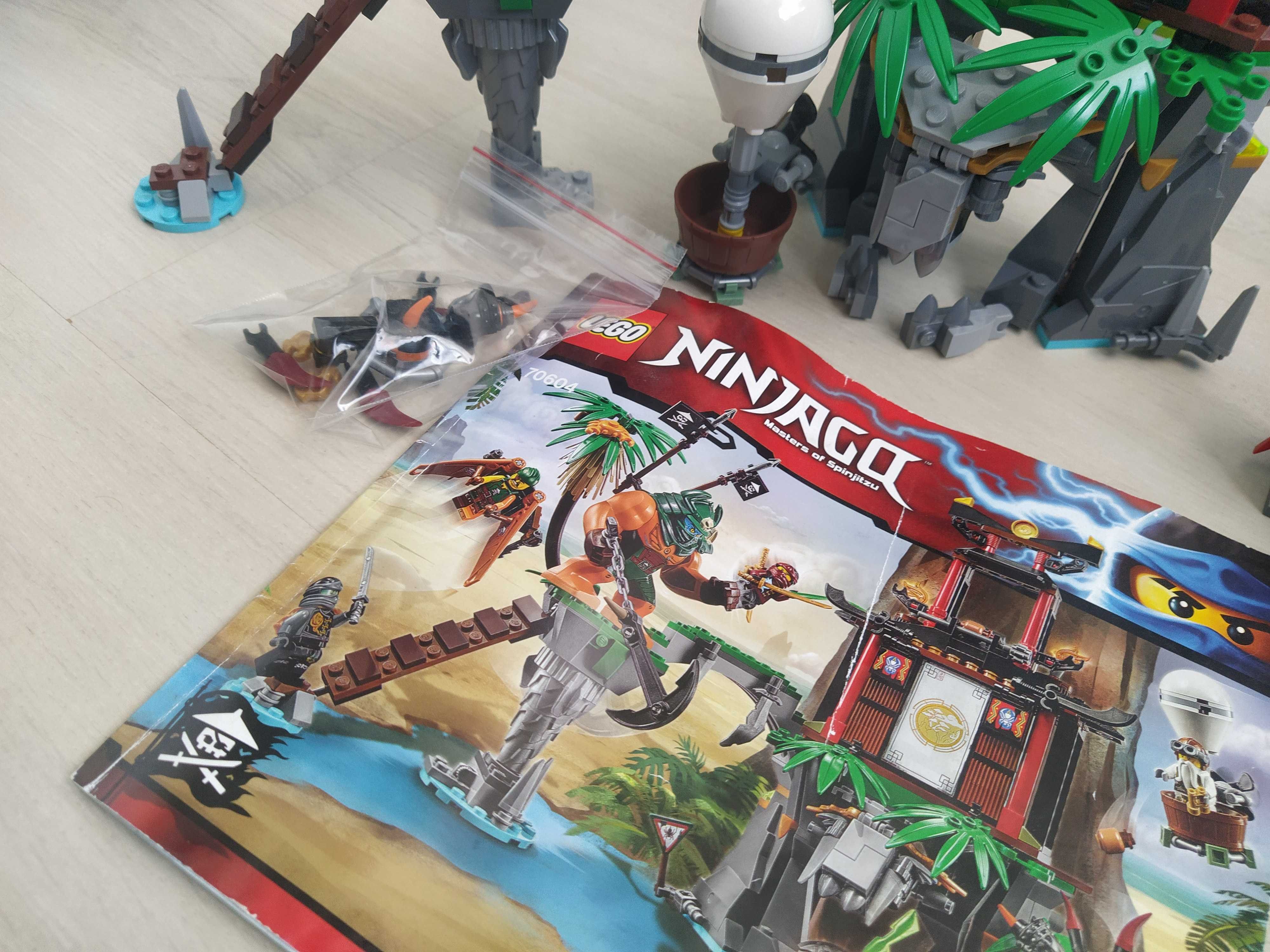 Lego Ninjago сетове Tiger widow island и Бягство от затвора Криптариум