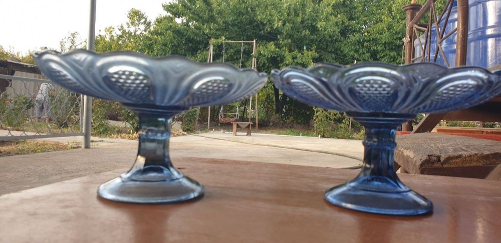 Ваза ссср стекло цветное