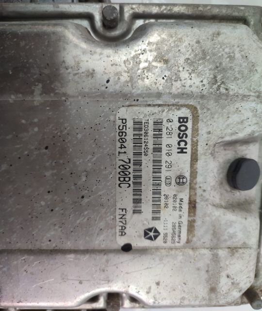Calculator motor ecu p56041700bc 0281010291 2.5 crd  R425 Jeep Grand Cherokee WK seria