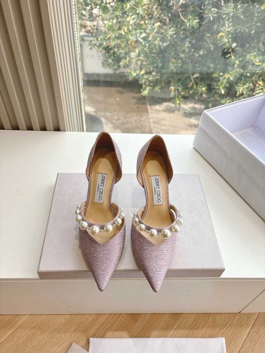 Sandale cu toc Jimmy Choo Premium