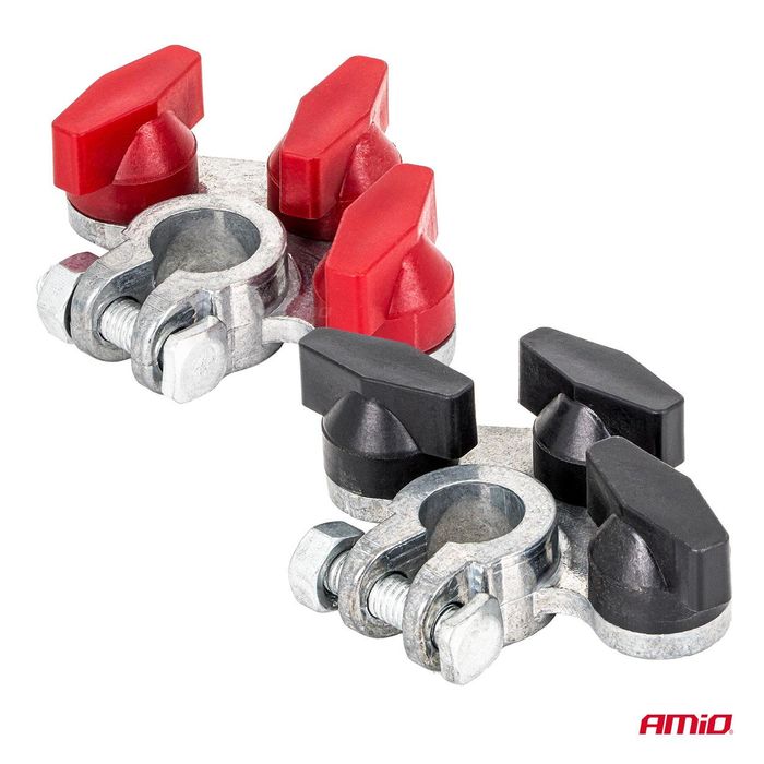 поцинковани клеми за акумулатор 800a 2 броя + / - тип iveco  ...