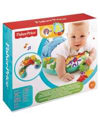 Бебешка възглавница Fisher Price - За игра по корем, вибрираща и пееща