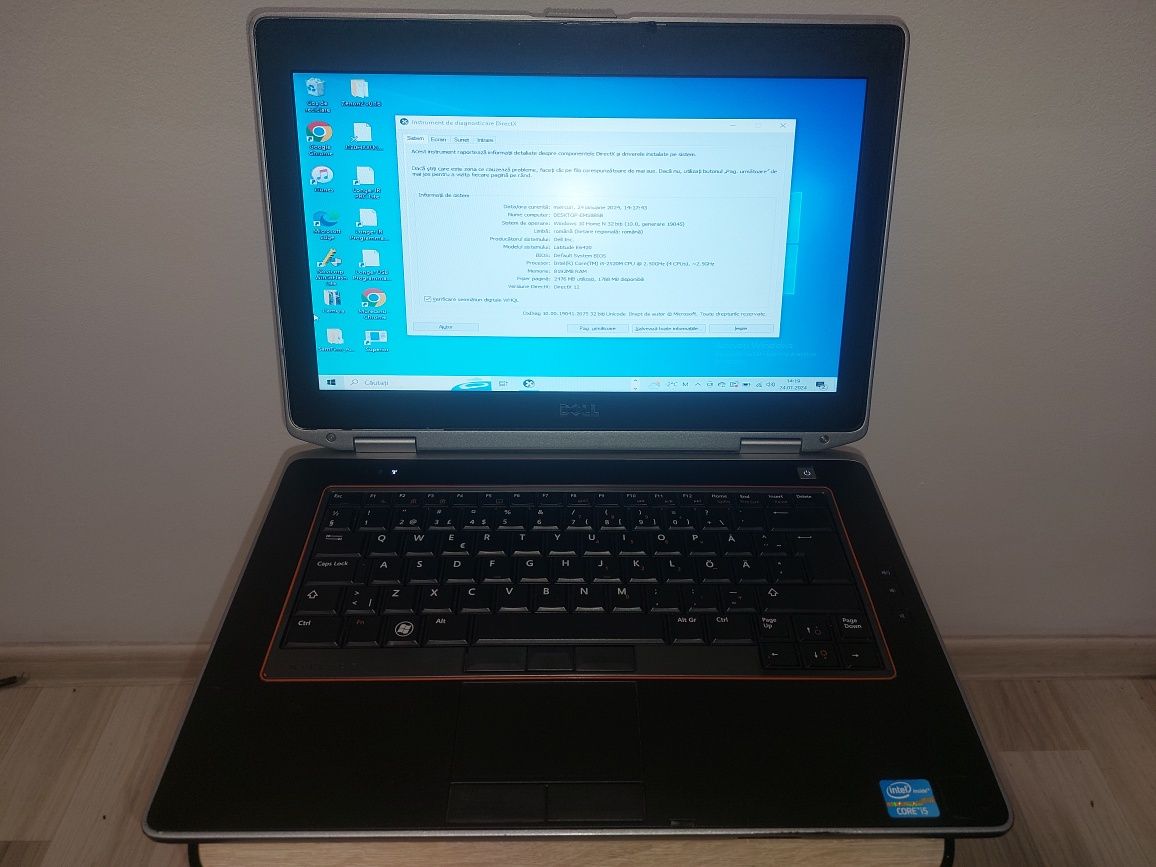 Vând Dell Latitude E6420 cu Procesor i5