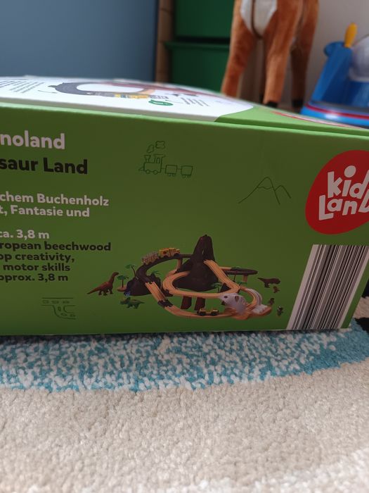 Детски дървен комплект за игра.