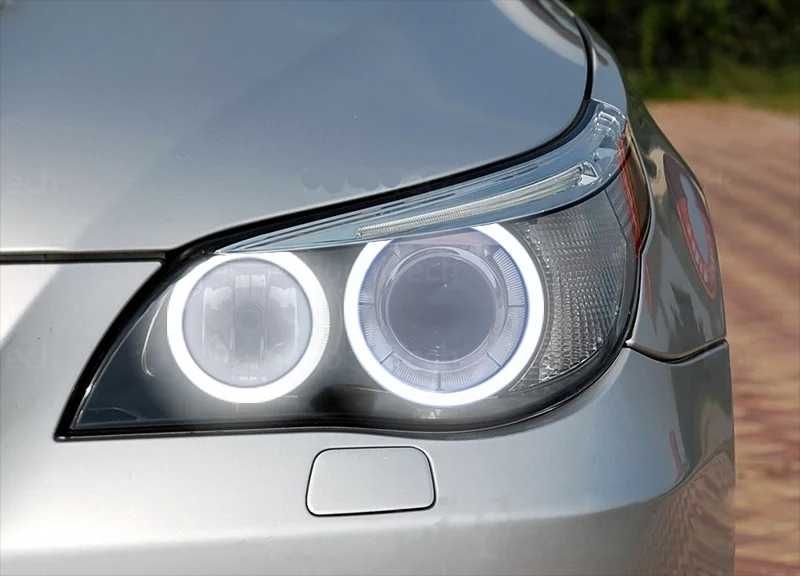 Set Kit inele Angel Eyes Cotton LED BMW Seria 5 E60, 105mm - 131mm