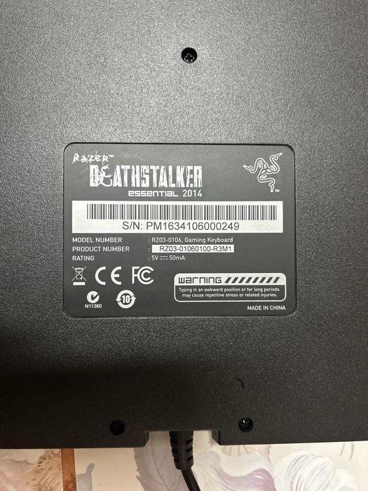 Tastatura Razer Deathstalker