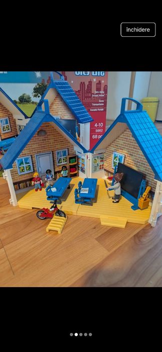 Playmobil școala 5662 in cutie