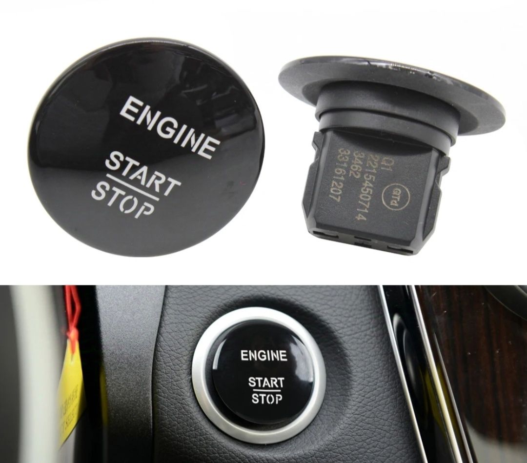 Старт Стоп / Start stop бутон Mercedes / Мерцедес