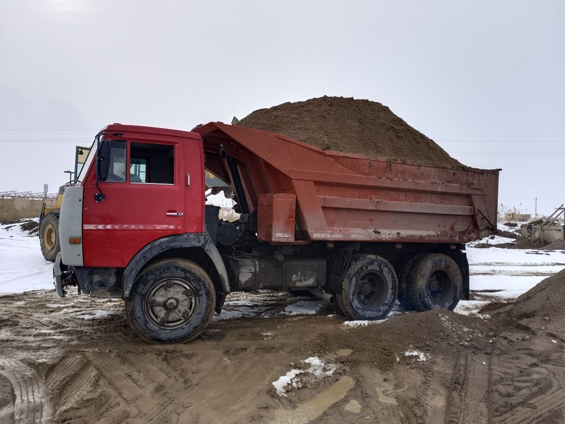 Услуга камаз и погрузчик погрушик