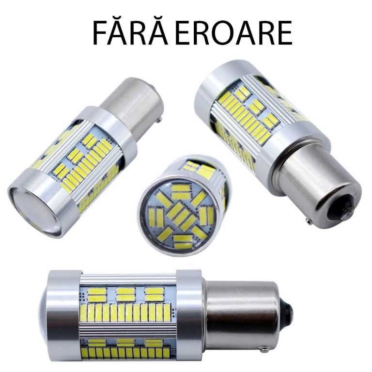 Set Leduri 1156 BA15S P21W pentru marsarier fara eroare