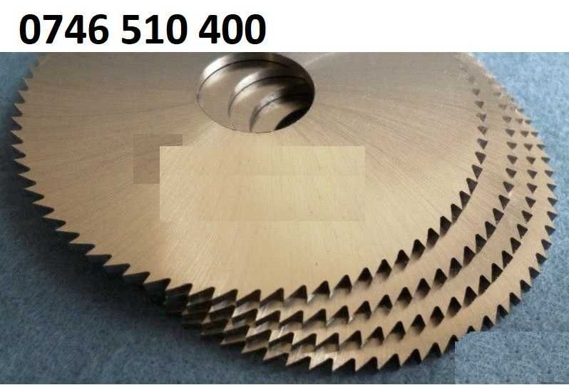 Freze disc metal noi noutze Ø 50, 63, 80, 100, 125, 160, 180, 250, mm