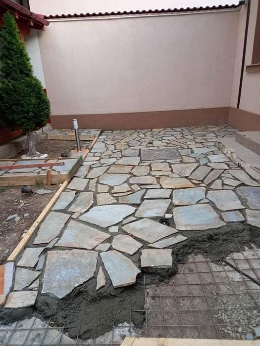 Piatra naturala de munte oriunde in tara + montat profesional