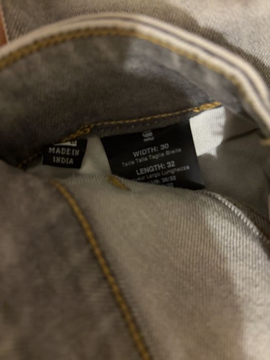 G-Star Elwood Zip Knee W30 Super Slim