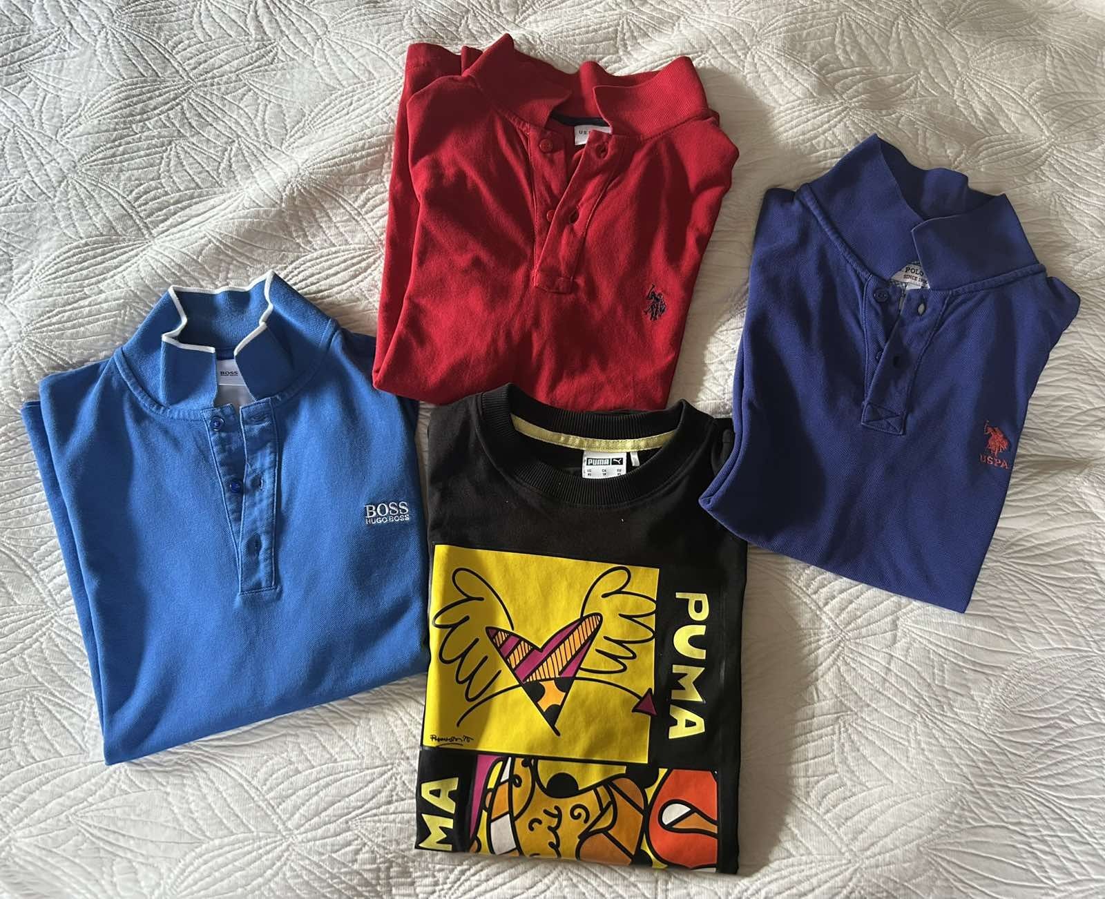 Поло блузи с якичка Boss, US Polo, Puma XS и S размери