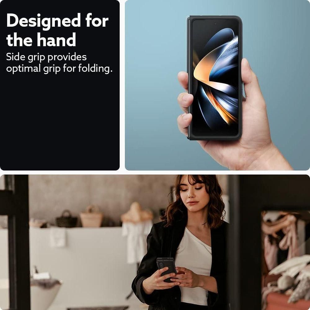 Кейс spigen caseology paralax за samsung galaxy z fold 5 matte black