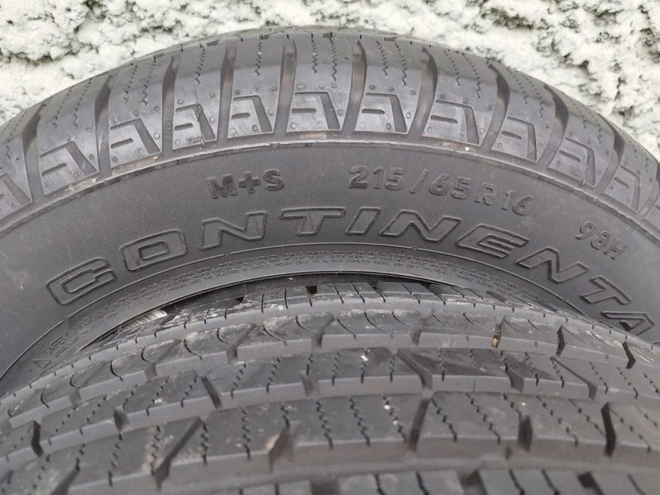215 65 16 Continental M+S- Ca Noi