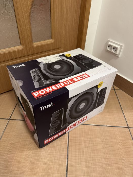 Set Boxe Trust Tytan 2.1, 120W - Noi, nefolosite!