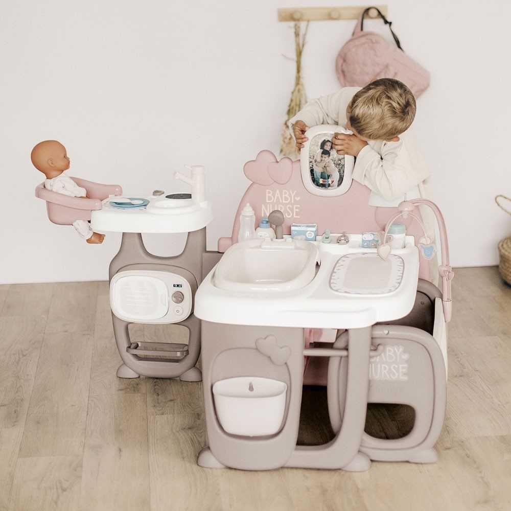 Centru de ingrijire pentru papusi Smoby Baby Nurse 23 accesorii