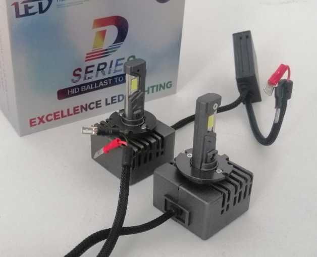 LED Диодна крушка 12V, D1R, D1S, D2R, D2S, D3R, D3S,. кутия 2бр.