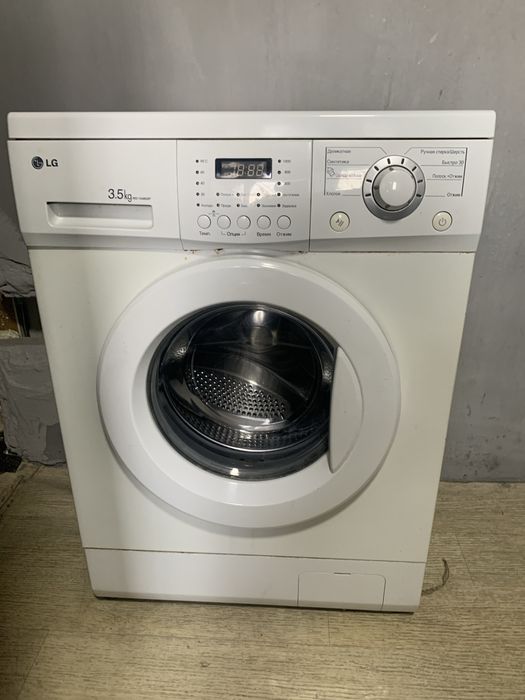 Стиральная машина lg маленькая компактная стирает отлично