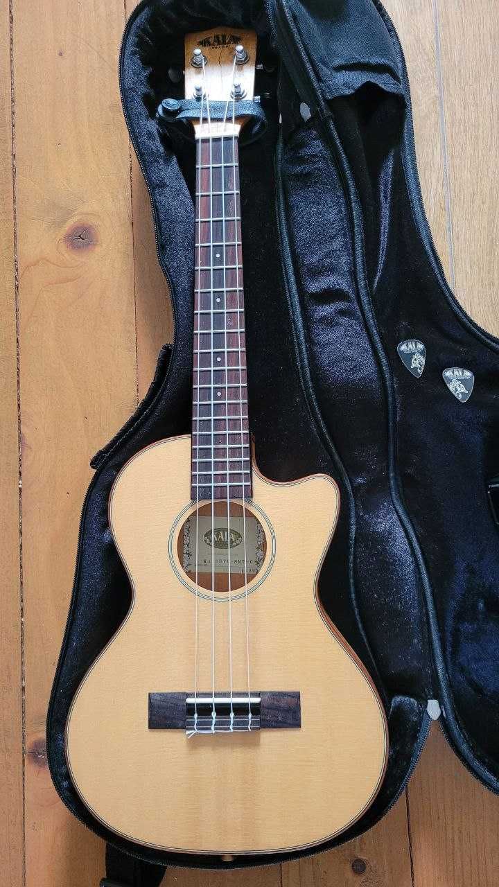 Thinline Travel Tenor Cutaway Kala ukulele