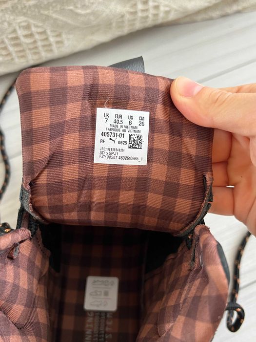 Adidasi PUMA RS-X Mid Black Ice marimea 40.5 [NOI]