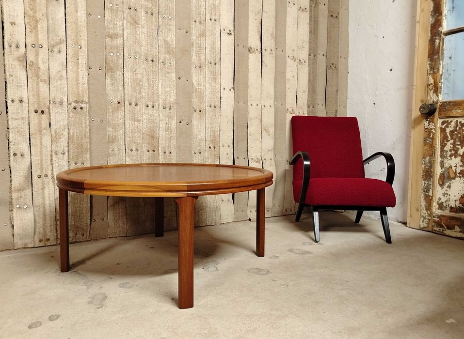 Masuta veche din lemn de tec, stil Mid Century Modern, Austria/Masa