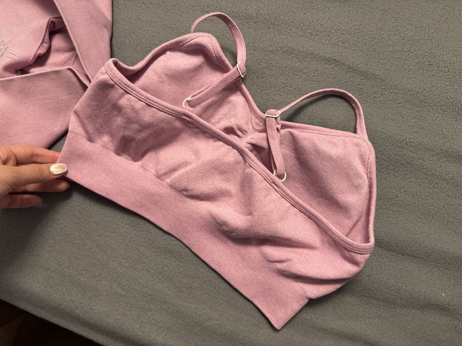 Спортен комплект в розово