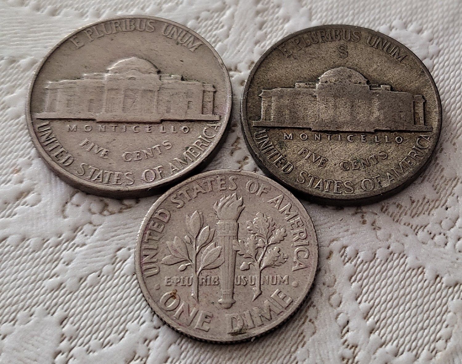 Лот американски монети