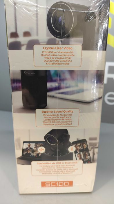 Sistem video conferinta Toucan SC100 Webcam/Difuzor/4 microfoane/Nou!